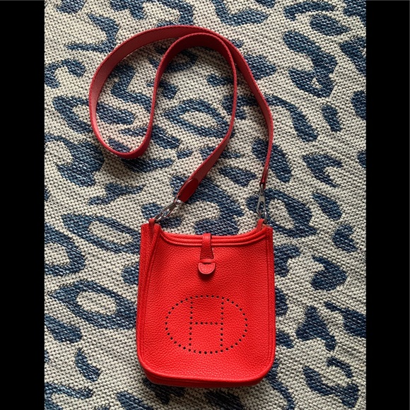 hermes evelyne bag orange